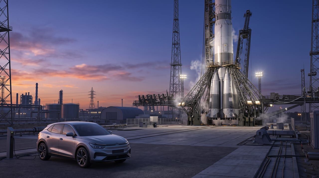 Илон Маск допустил объединение Tesla и SpaceX