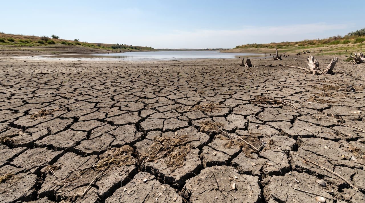 Критическая засуха в Англии: водохранилище опустело до 19%